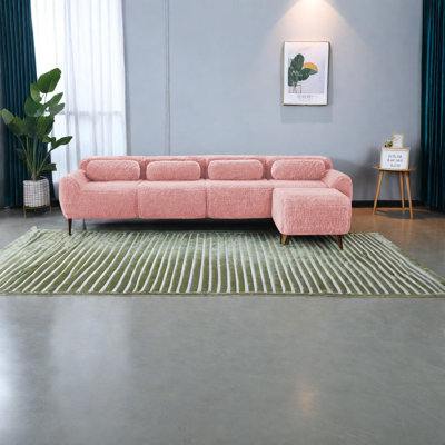 Canapé modulaire haut de gamme de qualité supérieure, sans assemblage, pour le salon