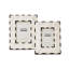 Brick Pattern Set Of 2 Photo Frames