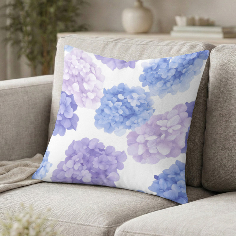 Coussin Floral, H 20 po x l 20 po