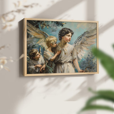 Angels From Above-CVI - Reproduction encadrée - Restickable
