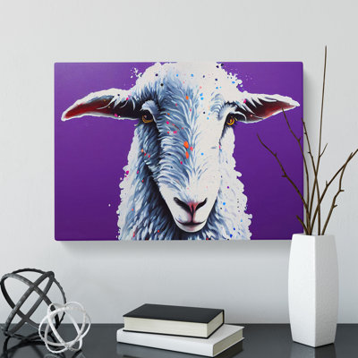 Colourful Sheep Vol.2 - Wrapped Canvas