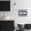 «Shower Karaoke Bathroom Humor», impression sous verre encadrée-70575906-70575917