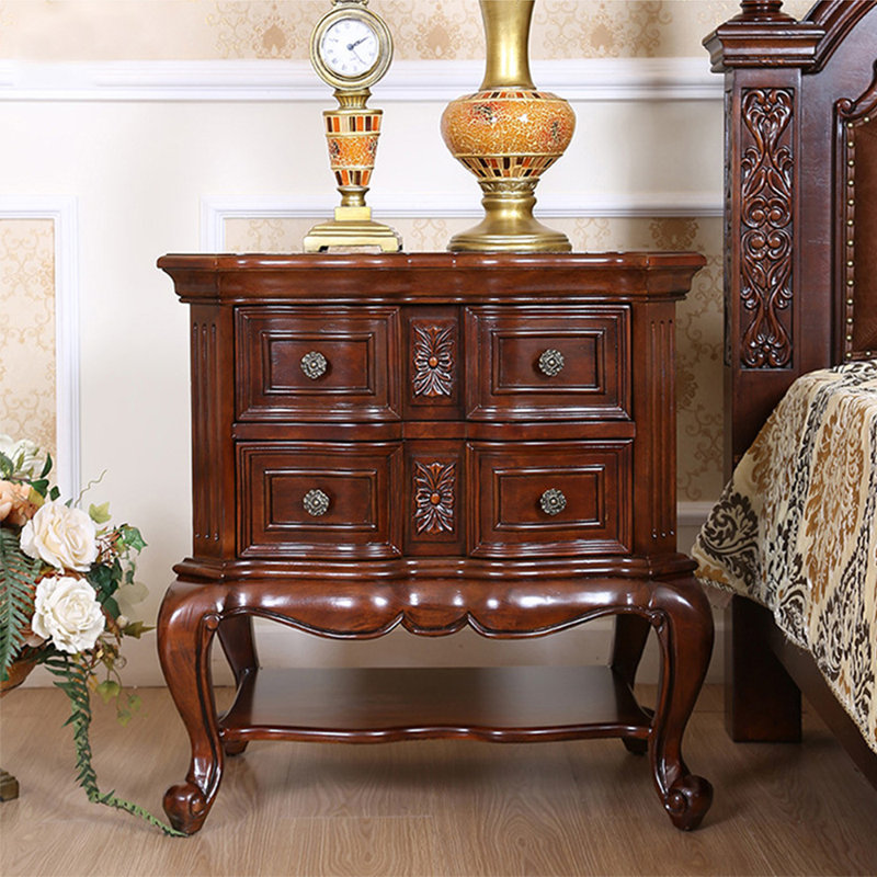 Commode d'appoint en bois massif Besi