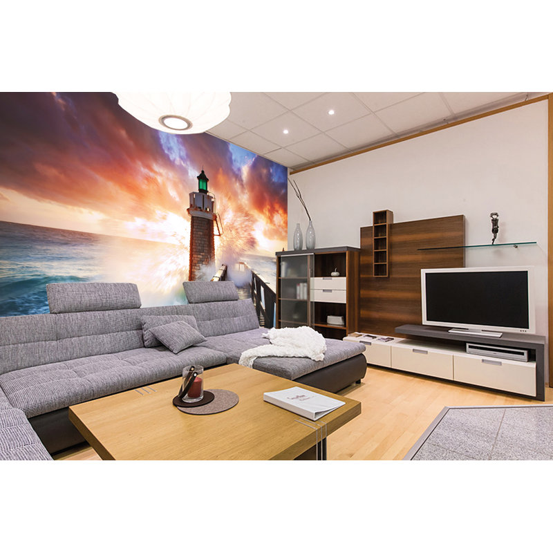 Lighthouse 3.5m x 250cm 7 Piece Wallpaper