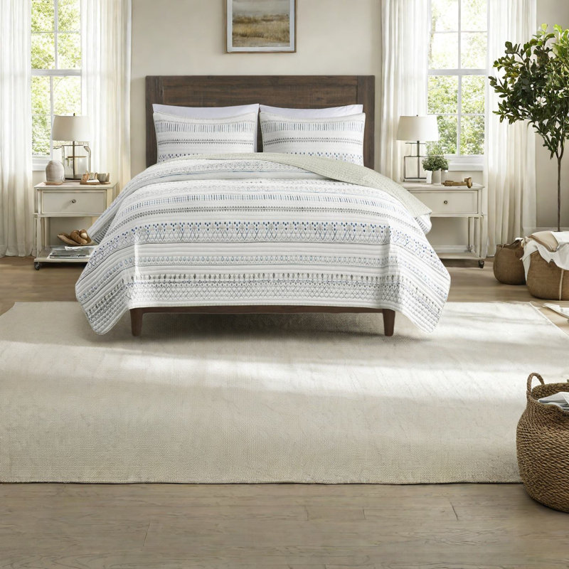 Reversible Microfiber Bedding Set, Polyester Southwest Style For Home