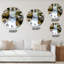 Cascade dans un canyon alpin - Horloge murale traditionnelle-59912965