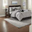 Luxurious Faux Suede Bedding Sets, Polyester, Calm Grey Comfort For Home
