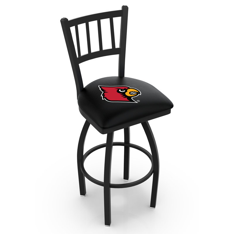 Tabouret de comptoir pivotant de 25 po NCAA, 30 po de hauteur, Louisville