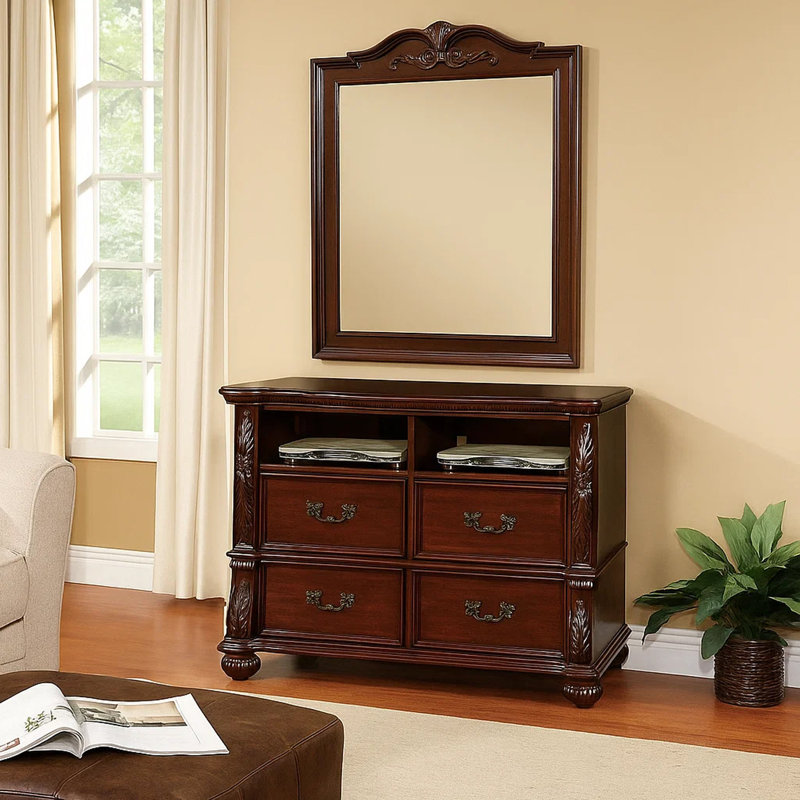 Commode 4 tiroirs Evonnia Media