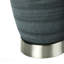 Lampe de table - Lampe d'appoint 24 po moderne en céramique texturée pour table de chevet