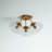 Haight Glass Semi Flush Mount-1245577150