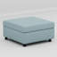 Canapé-lit modulaire avec espace de rangement, chenille, bleu antique, 8, 129 po Profondeur, 124 po Large, 32 po Hauteur, tissu chenille, 8 sièges, profondeur 126,49 po, largeur 123,02 po, hauteur 31,93 po