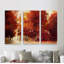 «Evening Light», ensemble de 3 reproductions d'art sur toiles-931990070