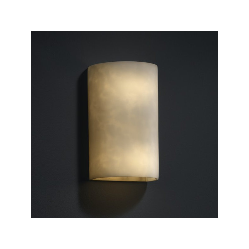 Applique murale 1 lumière clouds, H 12,5 po x l 7,75 po x P 7,75 po