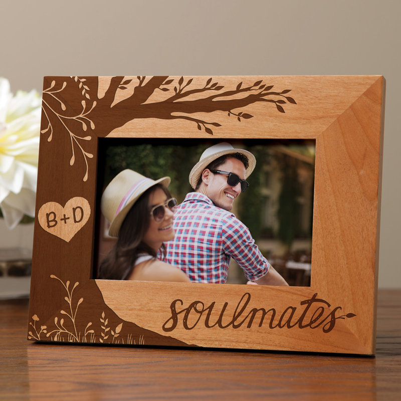 Cadre photo personnalisé soulmates Shavano, Oui