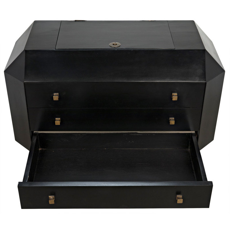 Rhiana Solid Wood Accent Chest