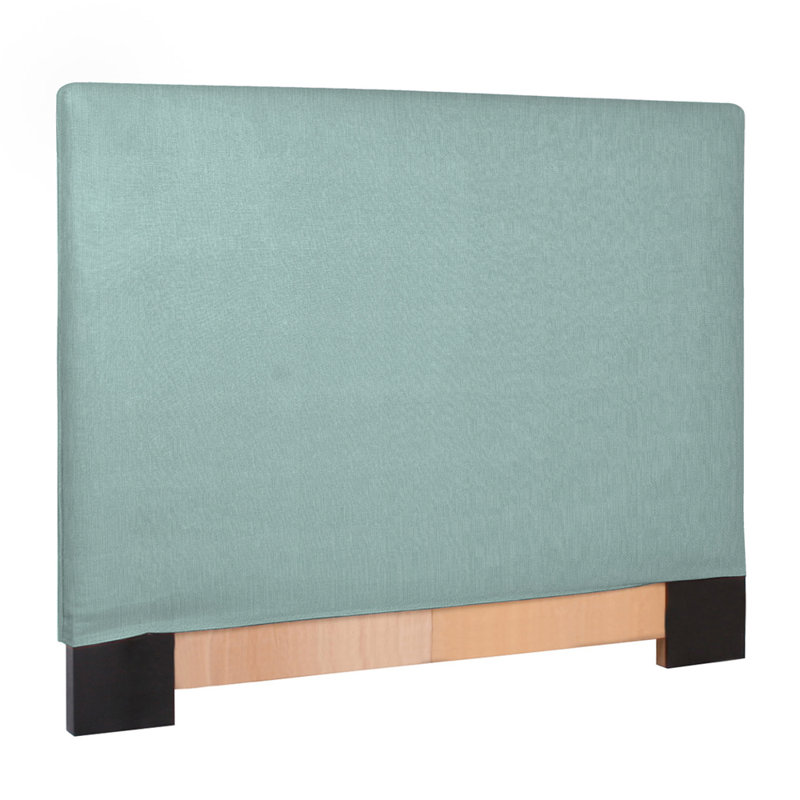Housse pour tête de lit, H 48 po x l 42 po x P 3 po, Bleu ciel argenté