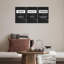 Art mural sur toile inspirant - Grind Hustle Confidence