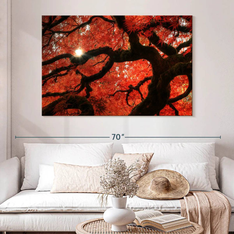Harnek Red Maple Tree, 34" H x 51" W
