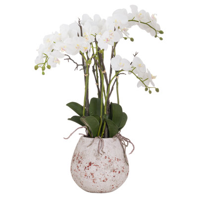 76cm Faux Flowering Plant