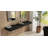 Badeloft 39.4" x 19.6" Rectangular Stone Resin Wall Mounted Bathroom Sink WT-04-B-MBLK in Matte Black