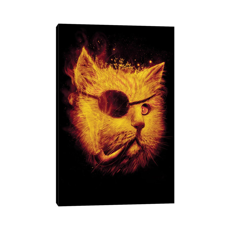 Irie Eye by Nicebleed - Print on Canvas, Wrapped Canvas, 66.04cm H x 45.72cm W x 1.91cm D