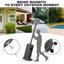 Powder-Coated Propane Gas Outdoor Heater With Wheels, Etl Certified