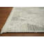 Tapis élégant gris et beige à motif triangulaire 5 x 8 po