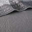 Housse de lit de jour réversible grise - 6 pièces avec housse en tissu écossais, chute de 15 pouces, taies décoratives et coussin décoratif, tissu en microfibre 6 style 3 à chevrons, lavable à la machine