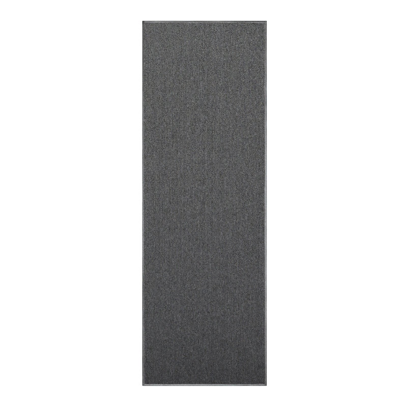 Tapis intérieur / extérieur gris Gafton, Tapis de couloir 3 pi x 28 pi