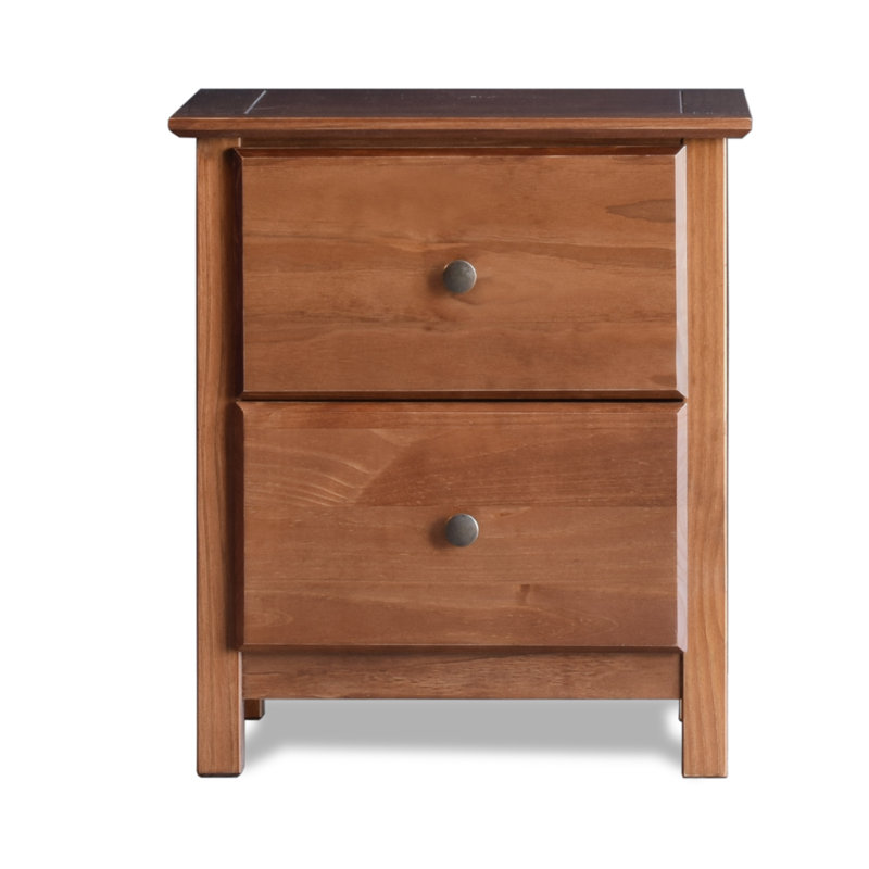 Shaker 20'' W Solid Wood Nightstand, Walnut