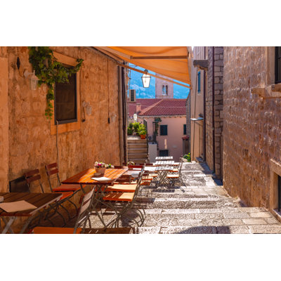 Old Town Of Dubrovnik - Wrapped Canvas Print