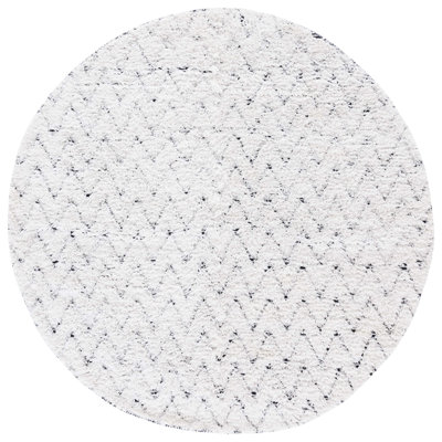 Tapis ivoire / bleu marine Deuk 326