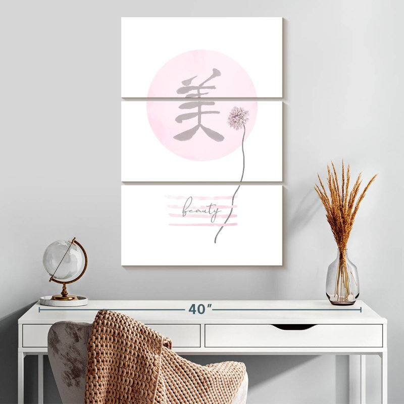 Beauté rose Tergel - Style japonais