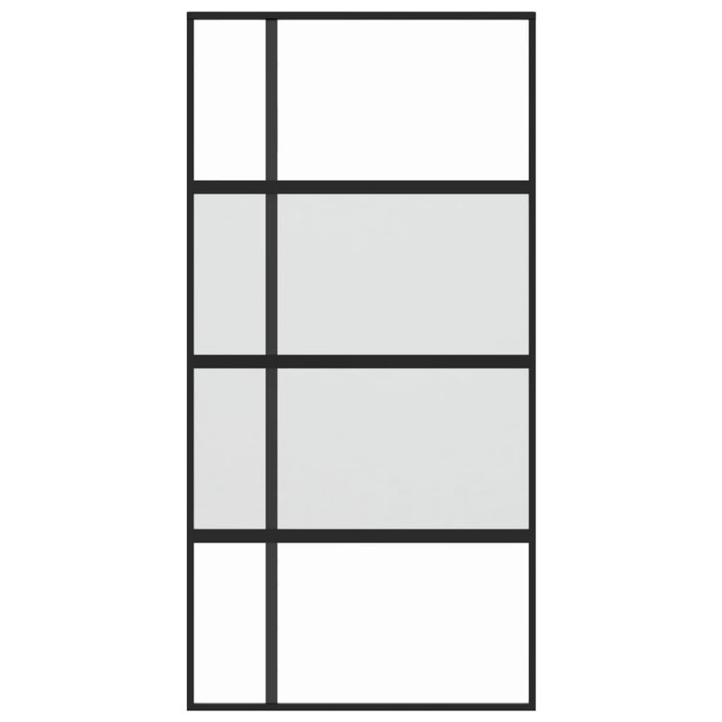 Huftalen Sliding Door, 102.5cm W x 205cm H, Black