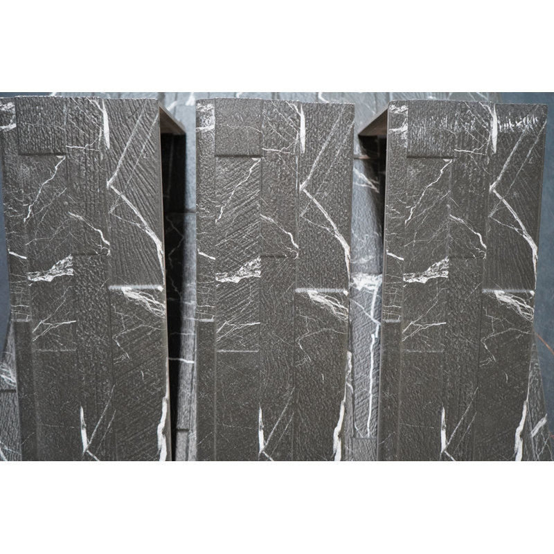 6" x 24" Flat Porcelain Stacked Stone Tile