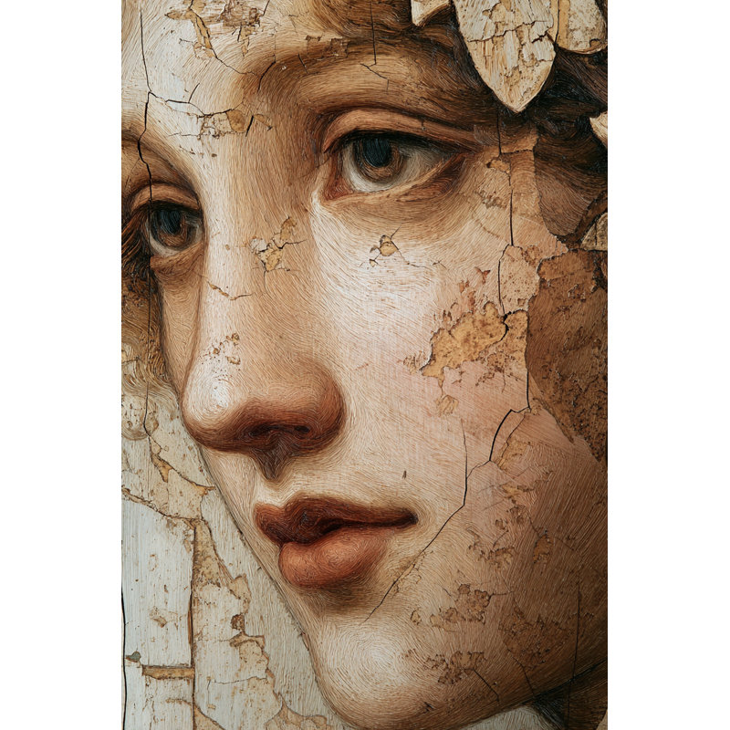 «Silent Reflection», art mural sur toile tendue, H 36 po x l 24 po x P 1,5 po