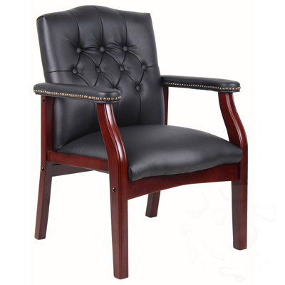 Tufted Office Chairs with Arms