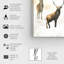 «Animaux qui me regardent», impression d'art graphique-50963463-50963466