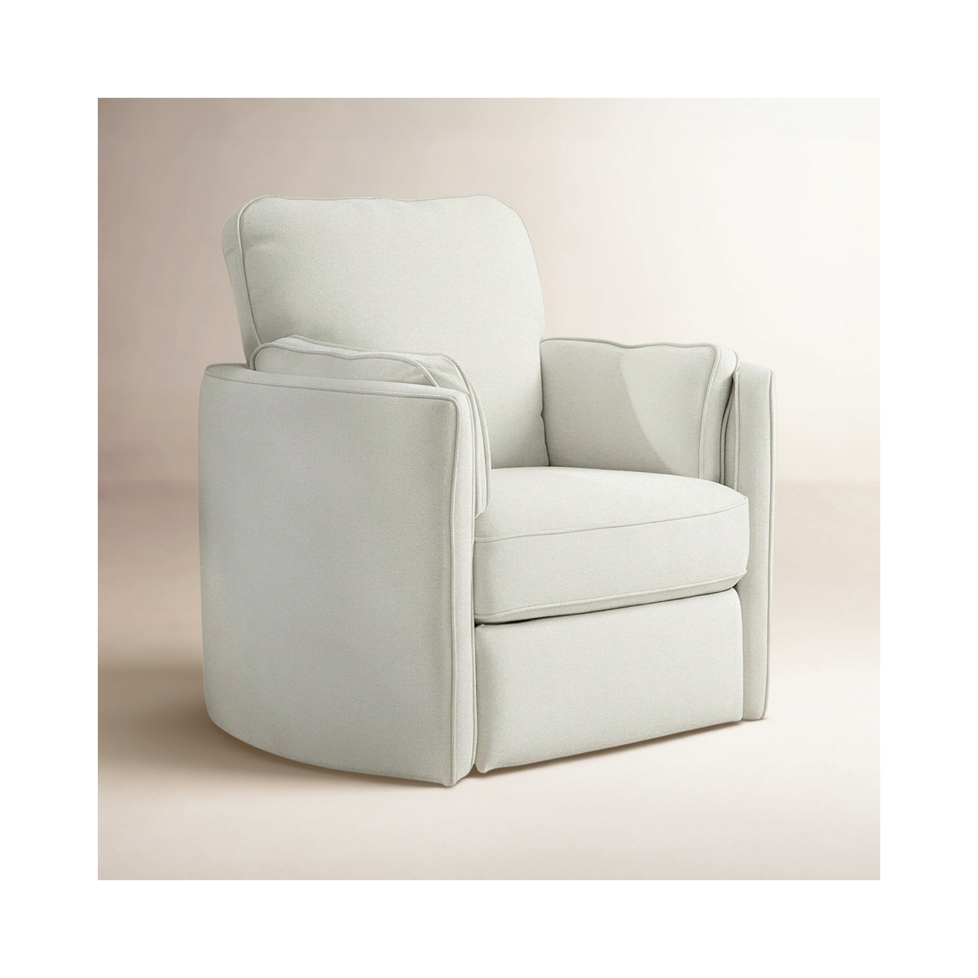 Vedika Swivel Recliner, Sinatra Mushroom Graphic Print Performance, Manual