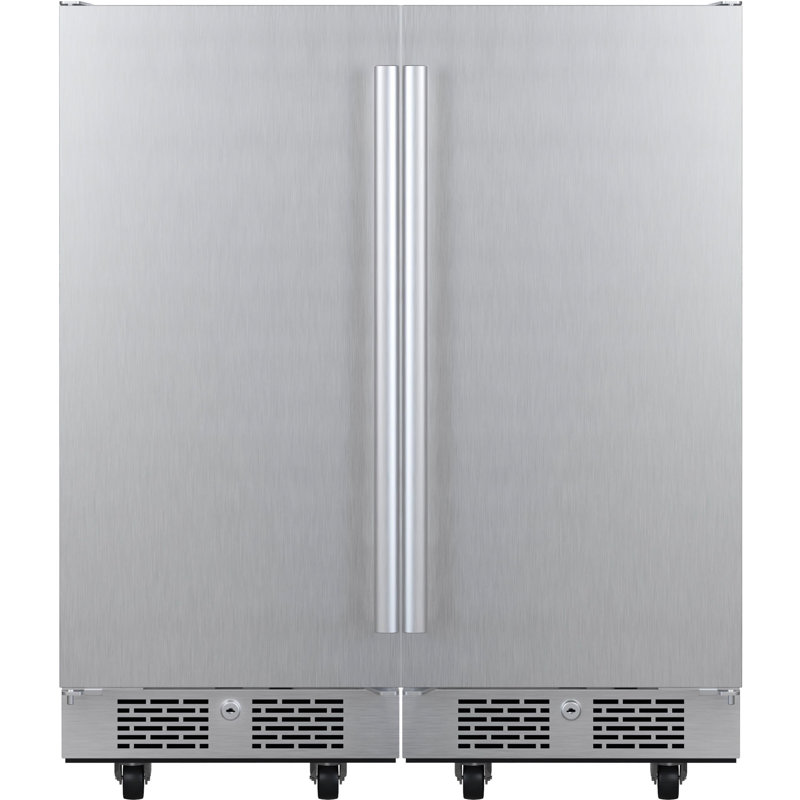30 Inch Wide 6.7 Cu. Ft. Outdoor Side by Side Refrigerator