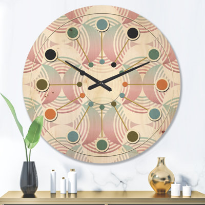 Horloge murale géométrique I