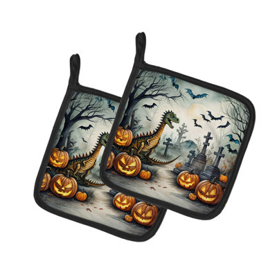 Dinosaurs Spooky Halloween - paire de poignées