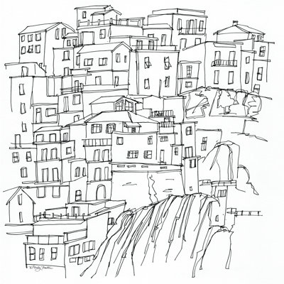 Les Cinque Terre par Molly Mattin