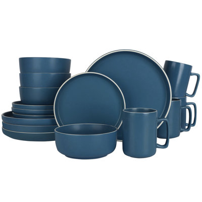 Ensemble 16 pièces de vaisselle en grès Gap Home