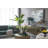 Crocodile Textured Faux Leather Table Lamp - Green