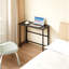 Petit bureau pliable pliable pour petit espace, bureau d'écriture 31,5 pouces en bureau, bureau pliable pour la chambre à coucher 80 * 40, noir