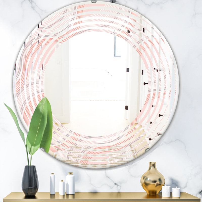 Miroir mural Elegant, H 23,6 po x l 23,6 po