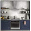36” 350 CFM Convertible Designer Wall Mount Range Hood