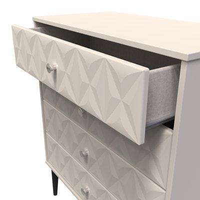 Fully Assembled Herma 4 - Drawer Chest of Drawers